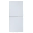 thumbnail image 4 of Emma + Oliver 5-Foot Height Adjustable Bi-Fold Granite White Plastic Folding Table with Handle, 4 of 6