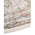 thumbnail image 6 of Unique Loom Nyla Collection Area Rug - Winner (7' Round Ivory/Dark Gray), 6 of 7