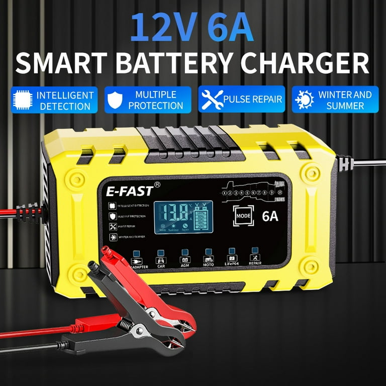 Sentryse 12V 6A Smart Battery Charger and Trickle Charger photo 2
