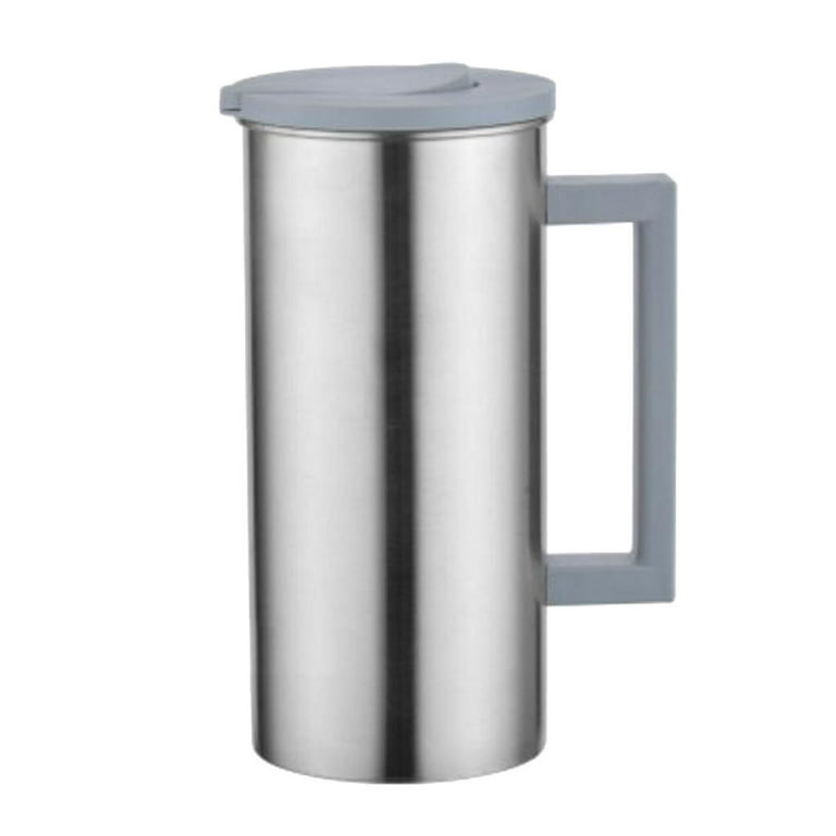 61 Oz Thermal Coffee Carafe,1.8L Stainless Steel Thermos Carafe
