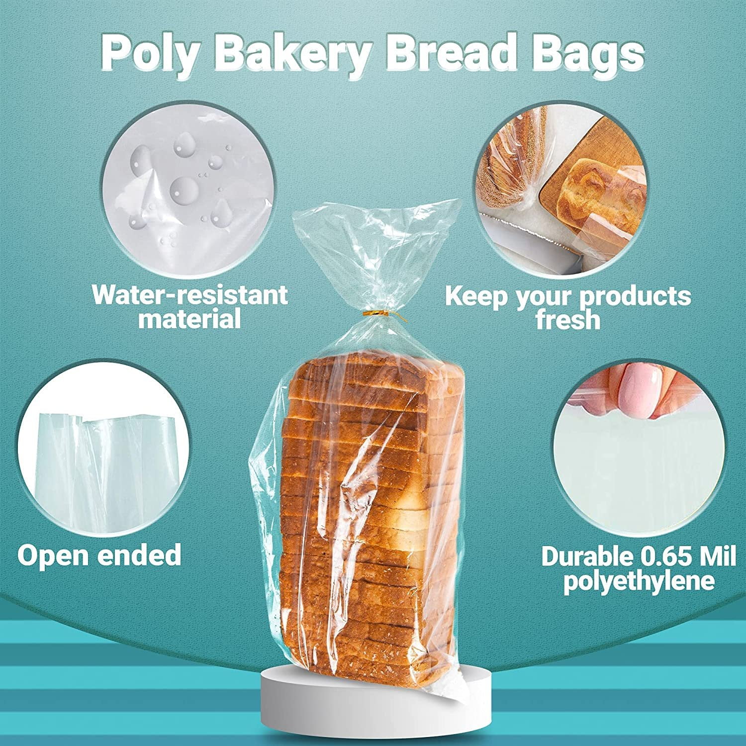 Bread Proofing Bags, Pack of 3 Extra Large (Learn the secret to