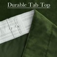 thumbnail image 2 of Cortinas Stangh, color verde musgo, 254 cm de largo, con aislamiento térmico, 2 unidades, 2 of 8