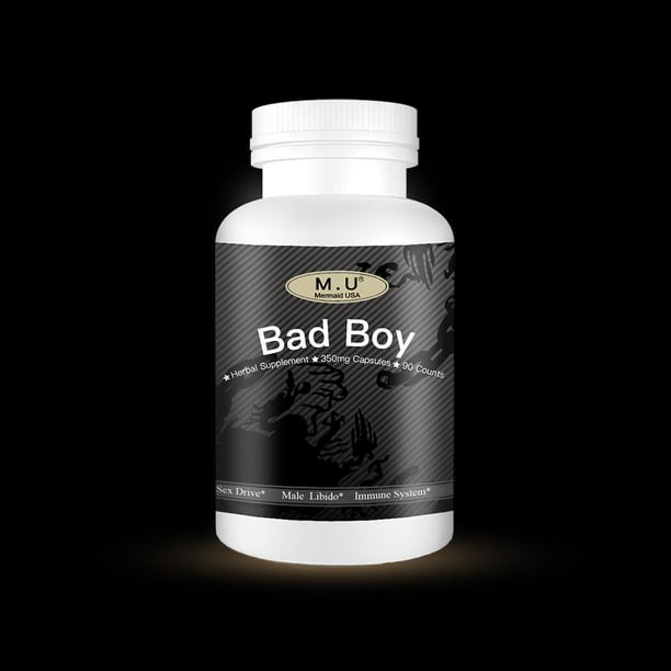 Bad BoyTestosterone Booster pills for Men Support Male Libido Strength Stamina Hardness Herbal