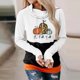thumbnail image 2 of Sudadera Para Mujer Sudaderas de Cuello Redondo Estampado de Moda Jersey de Cuello Redondo Tops Blusa de Manga Larga Con Capucha Sudadera Odeerbi  ODB131632, 2 of 5
