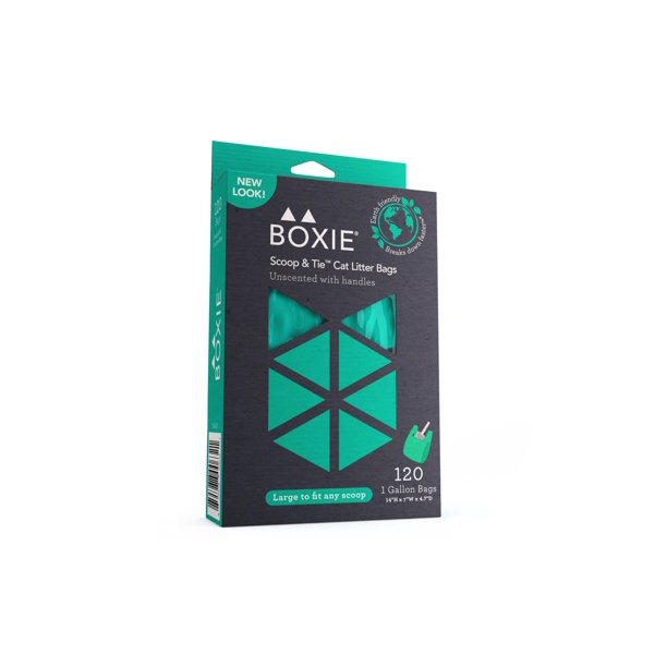 Bolsas para Desechos Boxiecat Scoop & Tie 120 Unidades a Prueba de Fugas