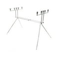 thumbnail image 4 of Fishing Rod Stand Holder, Simple Operation Fishing Accessory Detachable Design  with Storage Bag for Outdoor for Fishing, 4 of 8
