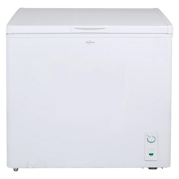 Koolatron 7.0 cu ft Large Chest Freezer with Energy-Efficient Manual Defrost, White