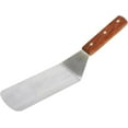 thumbnail image 5 of TrueCraftware- 6" Round Blade Turner Stainless Steel with Wooden Handle- Griddle Scraper Pancake Flipper Hamburger Turner for Outdoor Barbecue Turners Tools Food Service Restaurants, 5 of 6