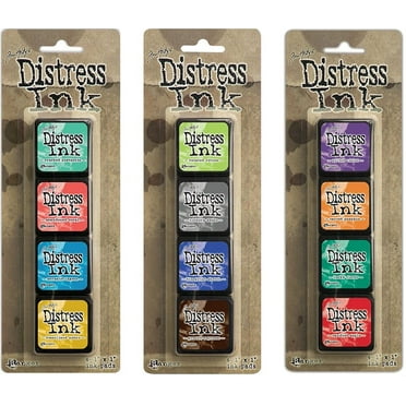 Ranger Tim Holtz Distress Mini Ink Pad Kits - #13, #14 and #15 Bundle