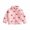 Red, variant on Asgosdo 0-6T Toddler Girls Jacket Long Sleeve Zip High Neck Print Coat Lightweight Cute Sweet Outerwear with Pockets - Heart-Shaped