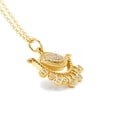 thumbnail image 3 of MOON & SELF Collar Lumina Astral Ojo Turco Proteccion Baño Oro 18k Elegante, 3 of 5