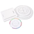 thumbnail image 2 of 1 Set Braiding Disk with Pin Disc Beading Cord Braiding Plate Foam Weaving Board, 2 of 8
