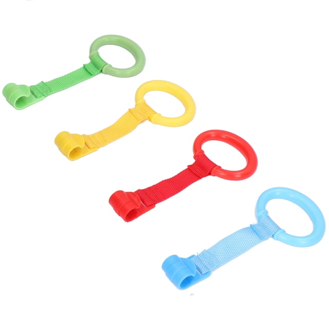 Juguete de dominadas para bebés, 4 piezas, anillos de dominadas para bebés, barra de dominadas para bebés, características de vanguardia