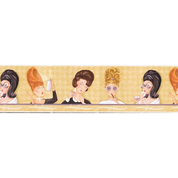 Girls Night Out Wallpaper Border BA7015B