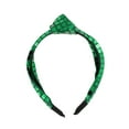 thumbnail image 4 of Unique Bargains 1 Pc Elegant Wide Headbands for Women Green, 4 of 6