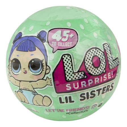 LOL Surprise Lil Sisters Doll - Series 2, Great Gift for Kids Ages 4 5 6 