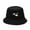Black, variant on Audhol Bucket Hats for Woman Women's Fashion Printing Sunshade Fisherman's Hat Basin Hat Outdoor Bucket Hat Cute Hats for Women Purple One Size