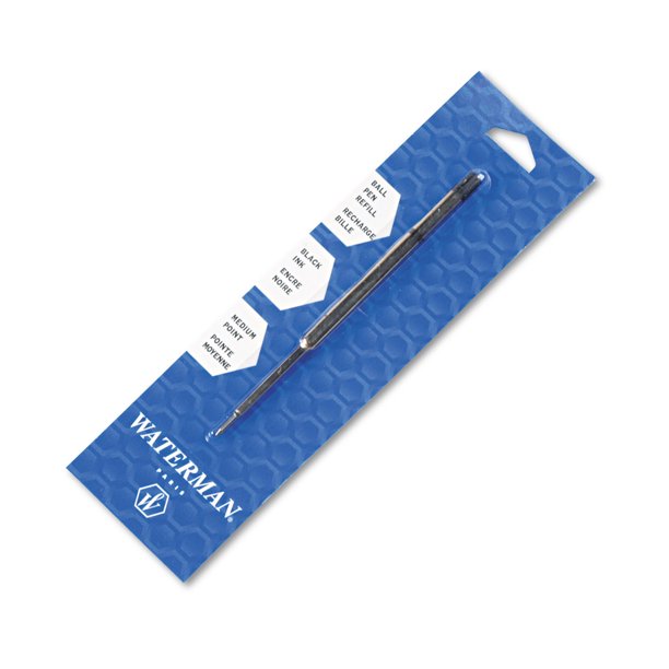 Refill for Waterman Ballpoint Pens Medium Black Ink 834254 Walmart
