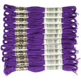 thumbnail image 1 of DMC Cotton 6-Strand Embroidery Floss, 8 m (8.7 yd), Purple, 1 of 3