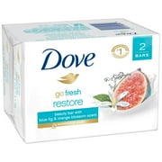 Dove Go Fresh Restore Bar Soap, 4 Ounce Bars, 6 Count