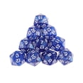 thumbnail image 2 of 10pcs D Playing Games Twenty Sided D20(20) Blue, 2 of 8