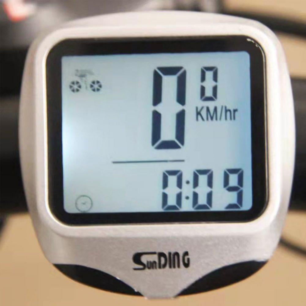 Riding LCD Display Waterproof Speedometer Cycling Stopwatch Bike Odometer NEW