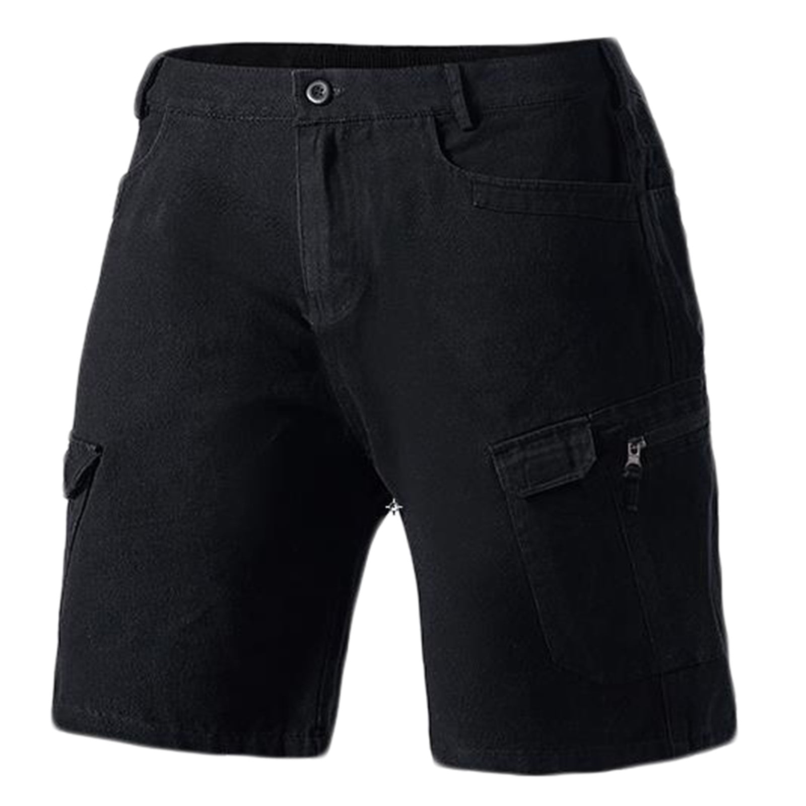 Hvyesh Mens Camo Cargo Shorts Plus Size Multi Pockets Shorts Work ...