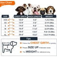 thumbnail image 4 of Kyaringtso Suéter para perro, paquete de 3 suéteres para perros pequeños, ropa para perros pequeños y niñas, suéter ultra suave y cálido para cachorros, abrigo para perros para invierno Navidad (peque, 4 of 4
