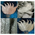 thumbnail image 4 of Toystoory Adorno de plumas de Navidad de plástico de 6 piezas, adorno extraíble para fiestas en la sala de estar, accesorios de decoración para Kits de decoración para fiestas Oro Toystoory HA002320-01, 4 of 6
