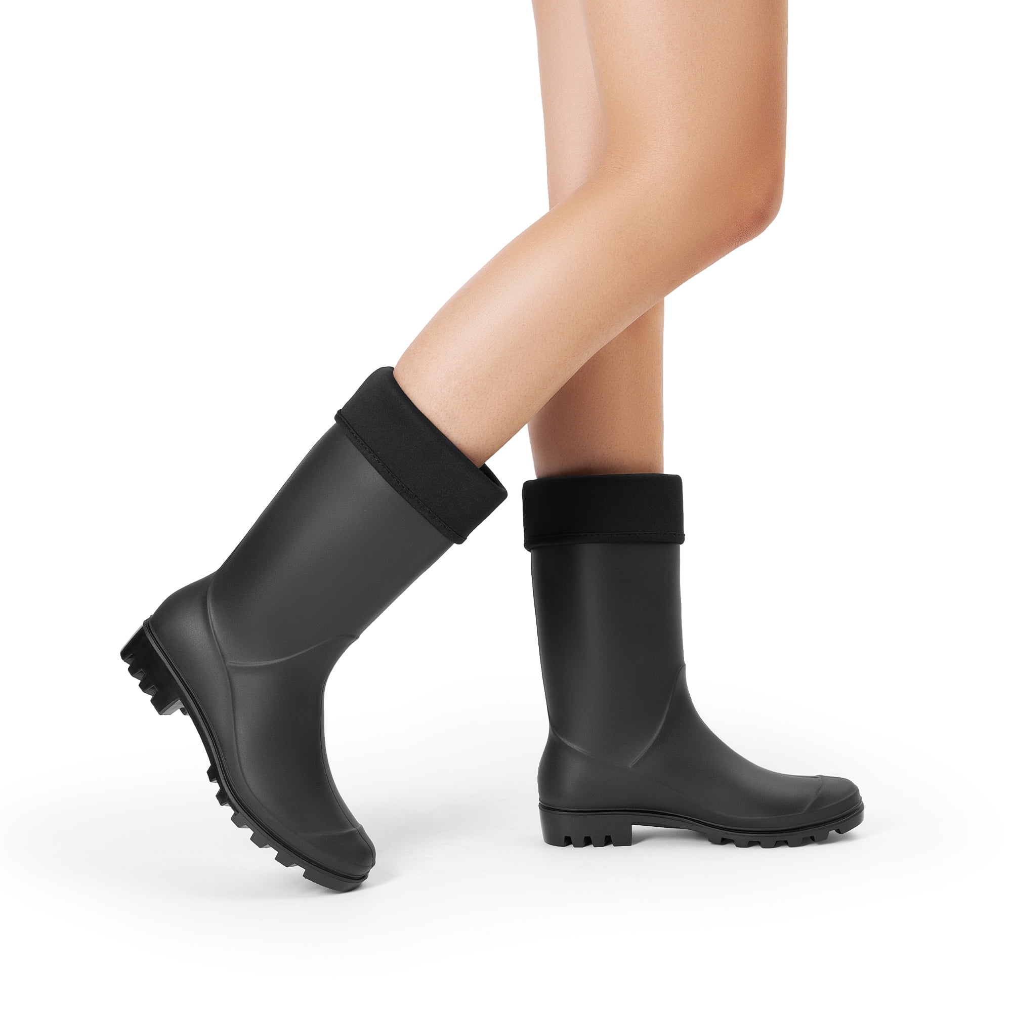 DREAM PAIRS Wellington Boots Women and Men Waterproof Rain Boots Slip-Resistant Wellies with Soft Lining for Outdoor, Gardening & Wet Weather