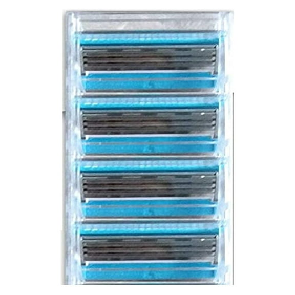 Schick Hydro3 Silk Refill Blade Cartridges, 4 ct (BULK Packaging)