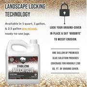 Rhino Stabilizing Mulch Glue - Mulch Glue Binder, Rock Glue for Landscape Maintenance and Landscape Adhesive