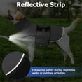 thumbnail image 6 of HQREA Dog Anxiety Vest with Hood Sleeveless Pet Shirt Calming Shirt Jacket for Large Dogs, 6 of 8
