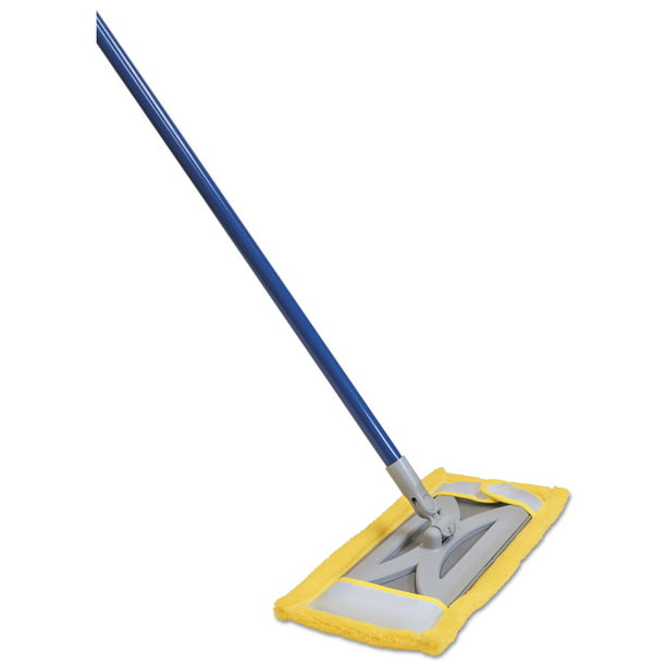 Quickie Microfiber Floor Mop Refill, Terry Cloth, 6.5w x 2.5d, Yellow -  Walmart.com