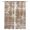 Brown, variant on Brown Coastal Blackout Curtains for Bedroom Living Room Darkening Curtains 96 Inches Long Summer Ocean Waves Ombre Sea Starfish Window Curtain 2 Panels Set Window Treatment Grommet Drapes 52"x96"