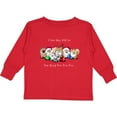 thumbnail image 3 of Inktastic KiniArt Christmas Pomeranians Boys or Girls Long Sleeve Toddler T-Shirt, 3 of 5
