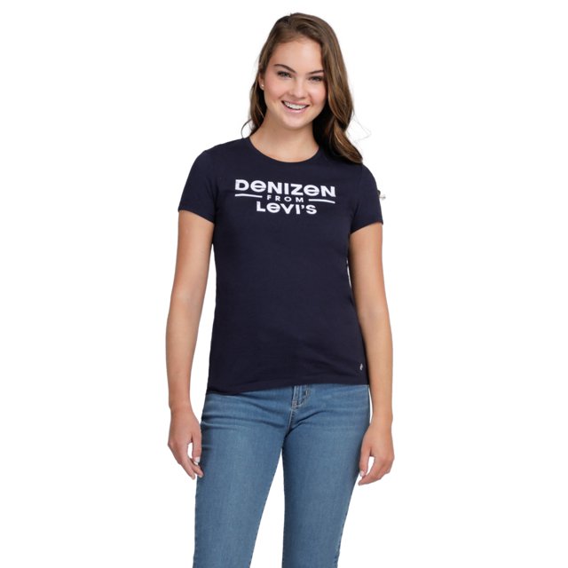 Playera Core Short Denizen from Levi's para Mujer color Azul