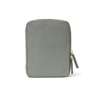 MOTILE™ Vegan Leather Travel Tech Organizer, Pewter