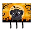 thumbnail image 1 of Halloween Black Pug Leash & Key Holder, 1 of 1