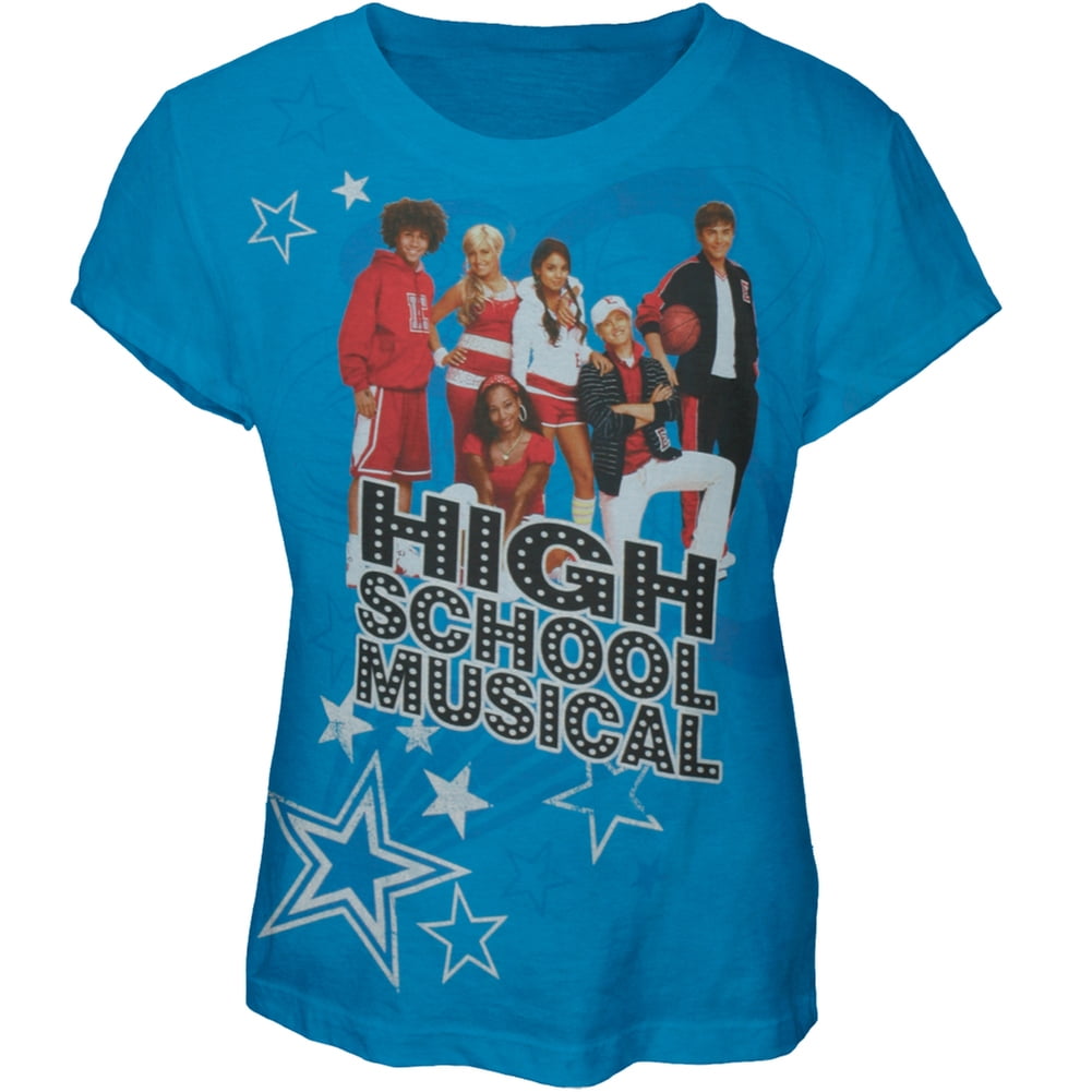 High School Musical - Glitter Stars Youth T-Shirt - X-Small