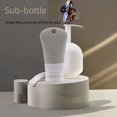 thumbnail image 5 of Botella de viaje de silicona colgante vacía portátil de gran capacidad para cosméticos con agujeros, 5 of 5