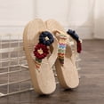 thumbnail image 6 of Otqutp Kids Boys Girls Flip Flops Cute Floral Decor Quick-Dry Beach Pool Thong Sandals Non-slip Soft Sole Open Toe Slippers, 6 of 9