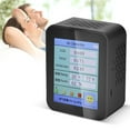 thumbnail image 2 of ruzhgo Smart Air Quality Air Quality Detector Lightweight Portable Temperature and Humidity Sensor Black, 2 of 4