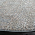 thumbnail image 3 of SAFAVIEH Webster Elnora Abstract Area Rug, Grey/Beige, 6'7" x 6'7" Round, 3 of 8