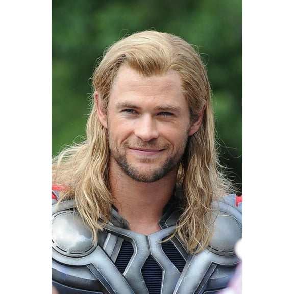 Chris Hemsworth On Location For The Avengers Filming On Location, Central Park, New York, Ny September 2, 2011. Photo By Kristin CallahanEverett Collection Celebrity (8 x 10)