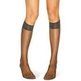 thumbnail image 3 of No nonsense Women's Base Knee Highs 2 Pair Pack, One Size & Plus Size, 3 of 4