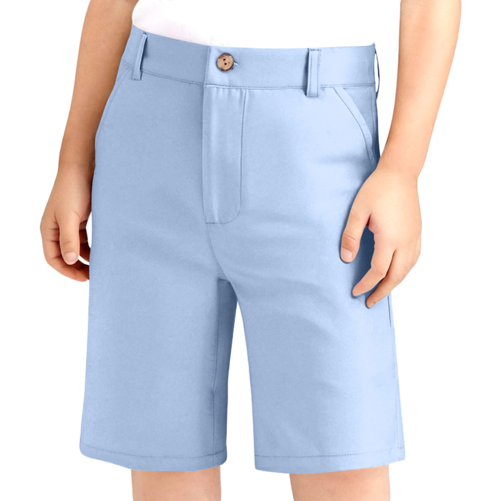 Razzly Child First Month Baby Boy Survivalist Pants Boys Bike Pants Toddler Athletic Apparel Sweatsuit Boy Fall Clothes Baby Bear Girl Baby Boy Dress Pants Outfit Boy Clothes(Light Blue 7-8 Years)