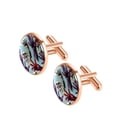 thumbnail image 2 of Halloween Men's Shirt Cufflink Stainless Steel Dress Accessory for Formal Occasions, 2 of 6