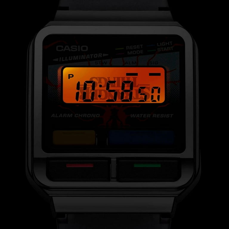 Casio A120WEST-1A Vintage Stranger Things Special Edition Watch