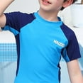 thumbnail image 4 of YunPes Children's Swimming Swimsuit Summer Children's Swimsuit Short Sleeved Split Swimsuit Swim Suits Toddlers, 4 of 7